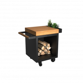Mise en Place Black 65 PRO Teak Hout kopen