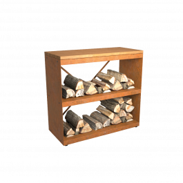 Wood Storage Corten Dressoir kopen voor bij het OFYR kooktoestel