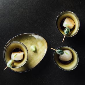 Kort Gebakken Coquille met Japanse Saus